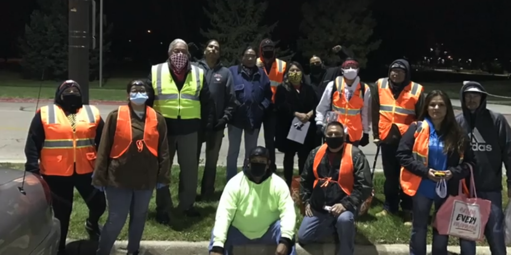 Solidarity with mni luzahan Creek Patrol