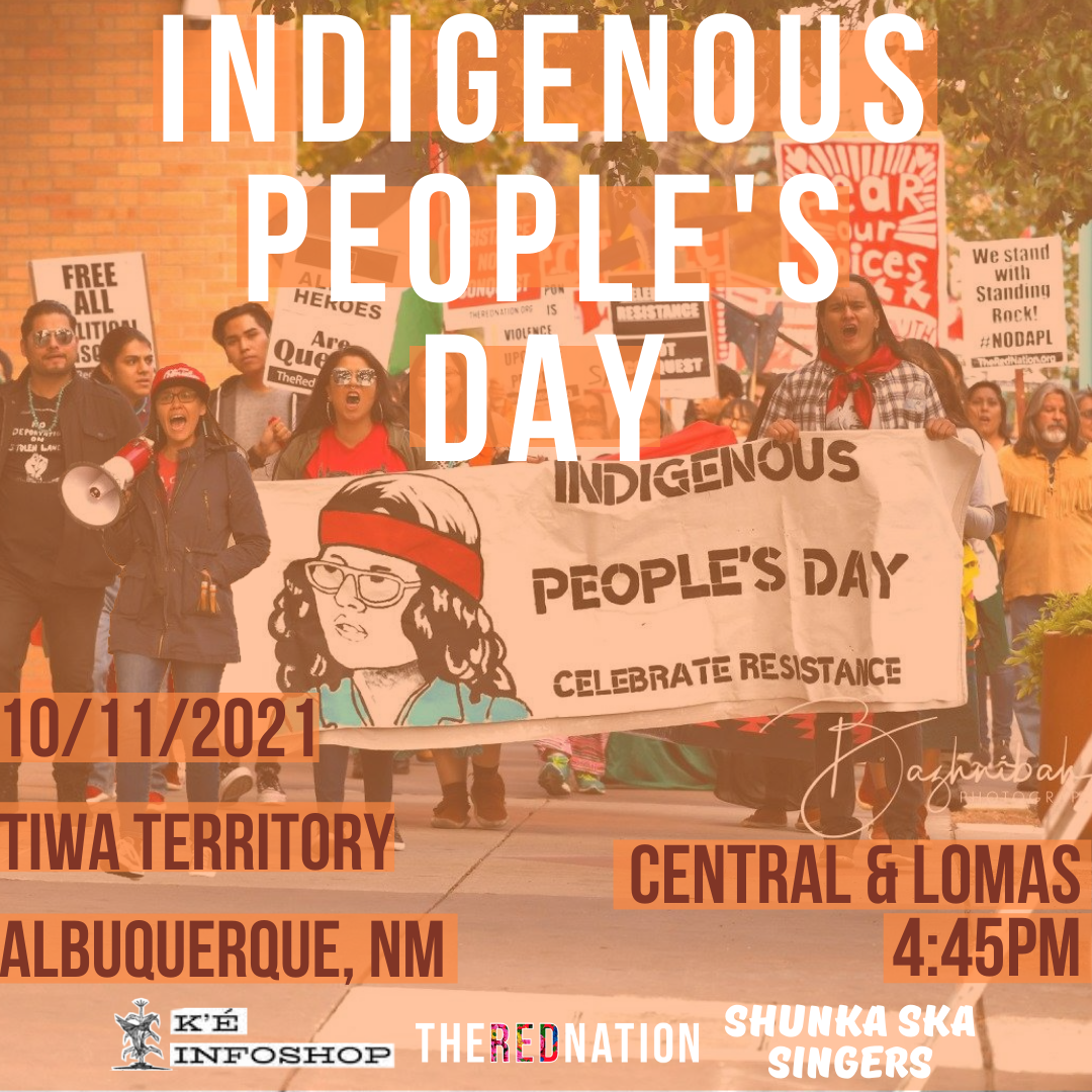 DECOLONIZATION OR EXTINCTION - Indigenous People’s Day 2021